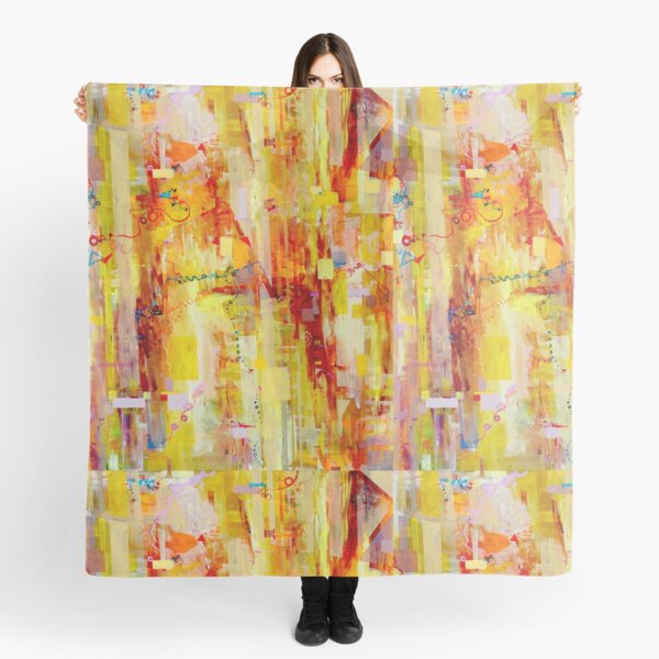Written in particles and Waves Scarf