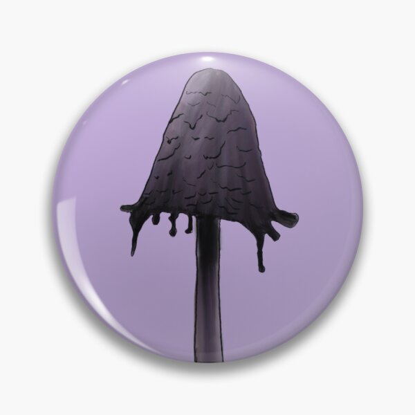 Item preview, Inkcap mushroom designed and sold by Moxieann.