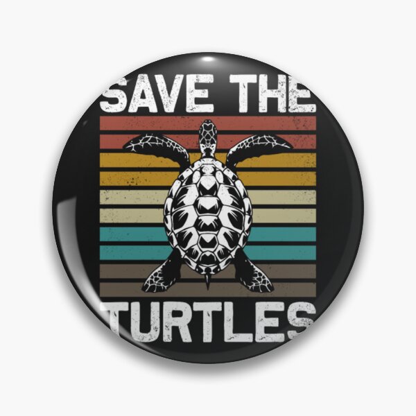 Item preview, Retro Save The Sea Turtles designed and sold by ClamenTaon.