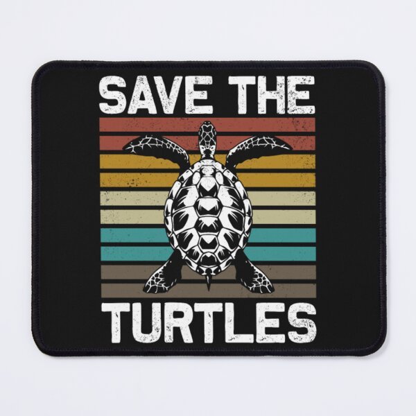 Item preview, Retro Save The Sea Turtles designed and sold by ClamenTaon.