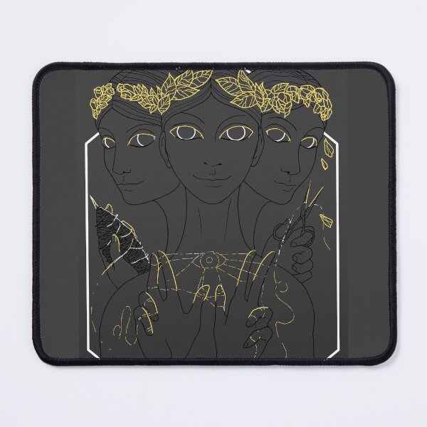 Item preview, The Morai - Goddesses of Fate and Destiny (grey) designed and sold by OneTiredHuman.