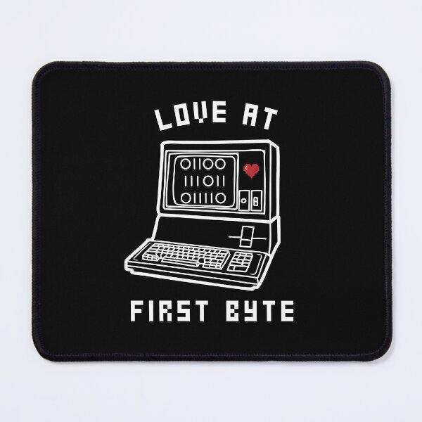 Item preview, Love at First Byte pun | Coding/Coder software engineer developer programmer  designed and sold by brinikki.