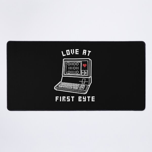 Item preview, Love at First Byte pun | Coding/Coder software engineer developer programmer  designed and sold by brinikki.