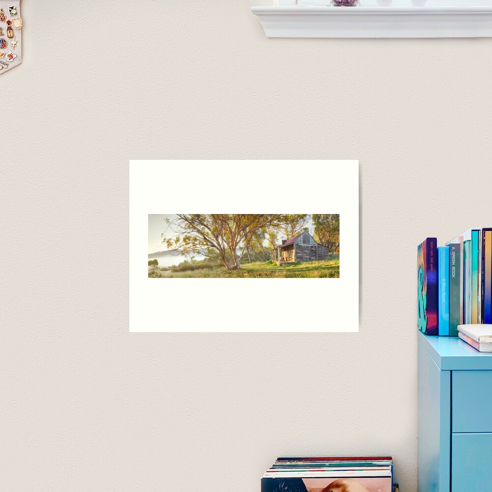 Wheelers Hut, Jagungal Wilderness, Kosciuszko, New South Wales, Australia Art Print