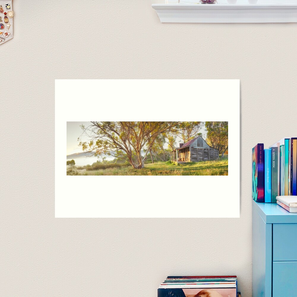 Wheelers Hut, Jagungal Wilderness, Kosciuszko, New South Wales, Australia Art Print