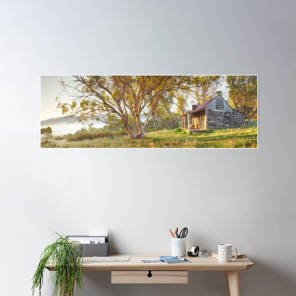 Wheelers Hut, Jagungal Wilderness, Kosciuszko, New South Wales, Australia Poster