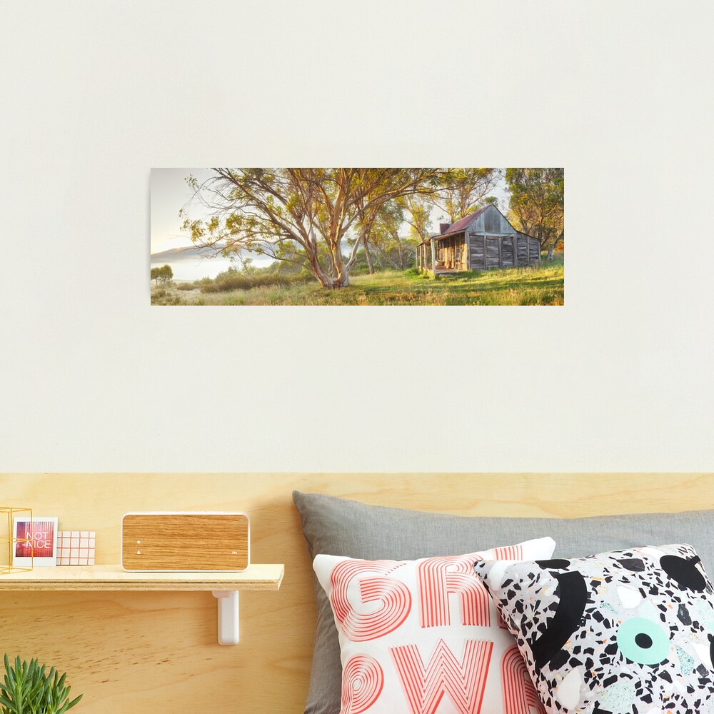 Wheelers Hut, Jagungal Wilderness, Kosciuszko, New South Wales, Australia Photographic Print