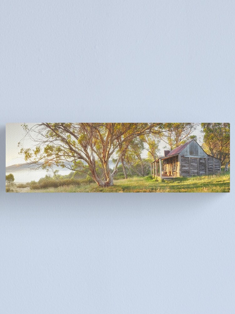 Alternate view of Wheelers Hut, Jagungal Wilderness, Kosciuszko, New South Wales, Australia Canvas Print