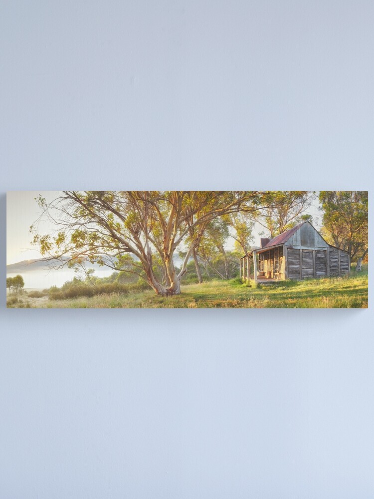 Alternate view of Wheelers Hut, Jagungal Wilderness, Kosciuszko, New South Wales, Australia Canvas Print