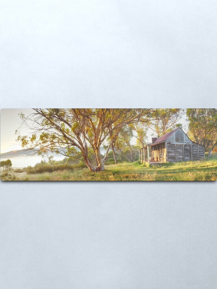 Alternate view of Wheelers Hut, Jagungal Wilderness, Kosciuszko, New South Wales, Australia Metal Print