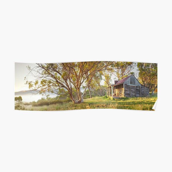 Wheelers Hut, Jagungal Wilderness, Kosciuszko, New South Wales, Australia Poster