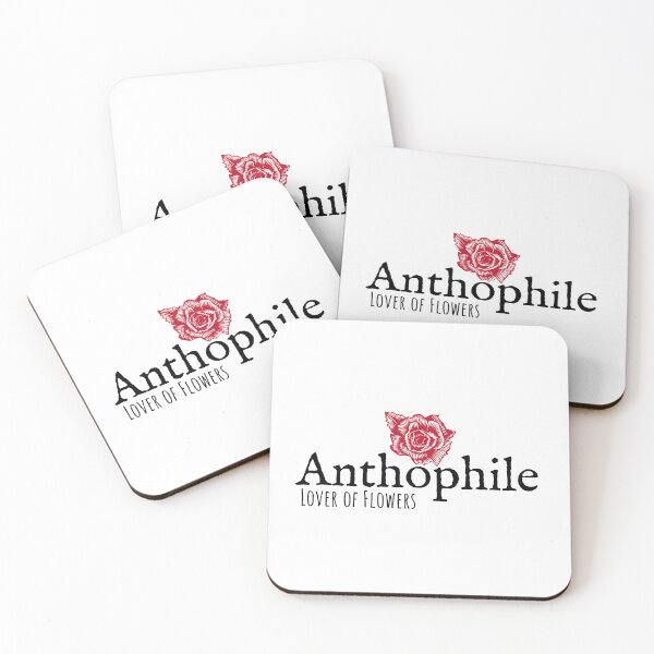 Item preview, Anthophile Flower Lover With Red Rose designed and sold by IceCreamMuseum.
