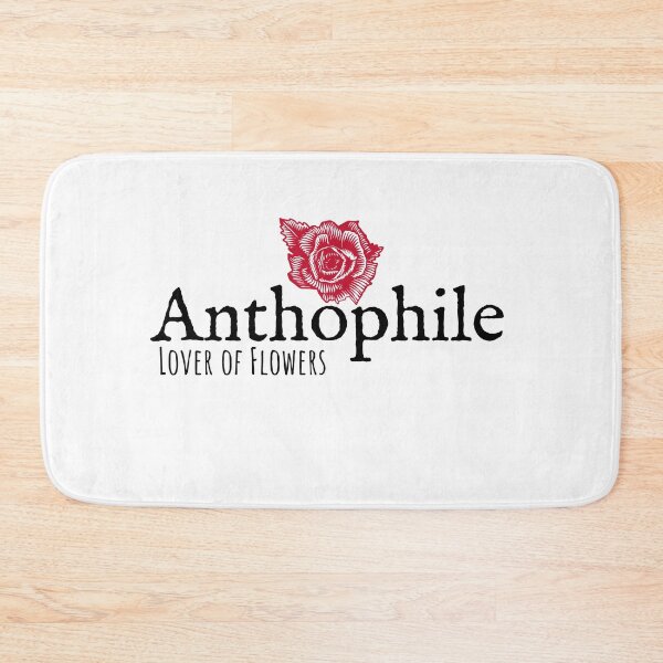 Item preview, Anthophile Flower Lover With Red Rose designed and sold by IceCreamMuseum.