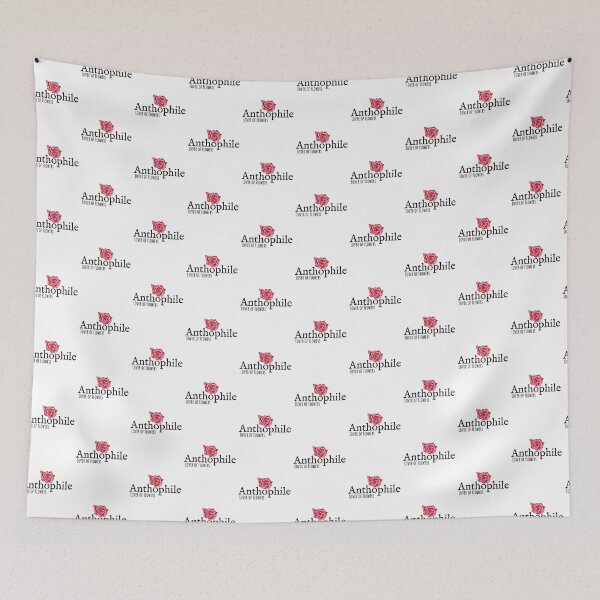 Item preview, Anthophile Flower Lover With Red Rose designed and sold by IceCreamMuseum.