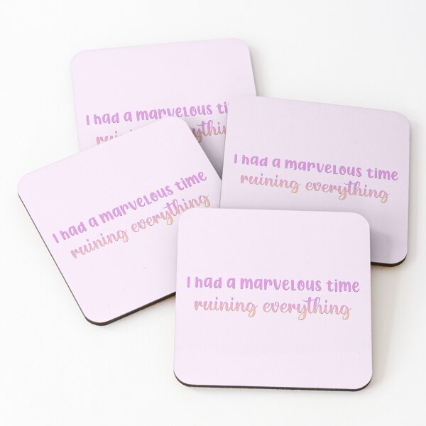 Item preview, I Had A Marvelous Time Ruining Everything Taylor Swift designed and sold by Mint-Rose.