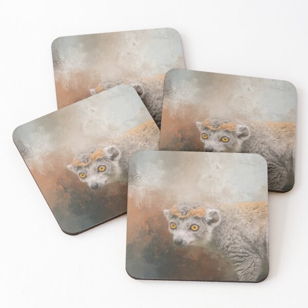 Item preview, Crowned Lemur Two designed and sold by Elisabeth Lucas.