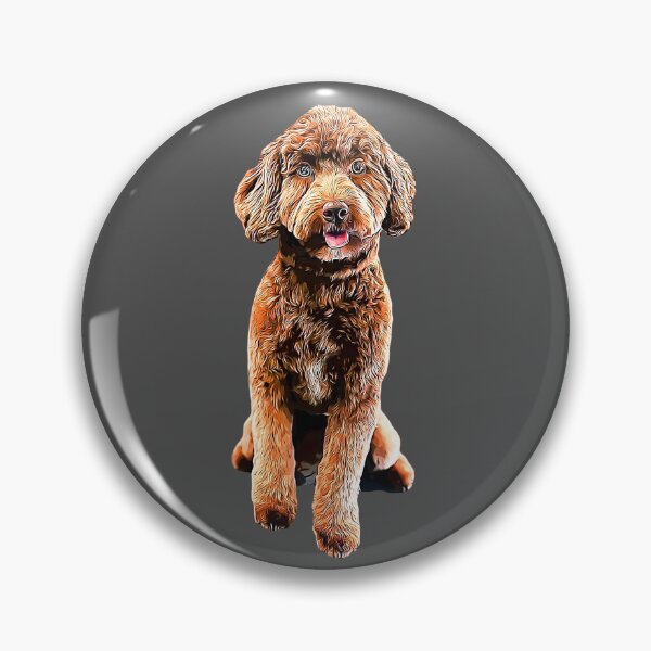 Item preview, Mini Goldendoodle Doodle Dog  designed and sold by ElegantCat.