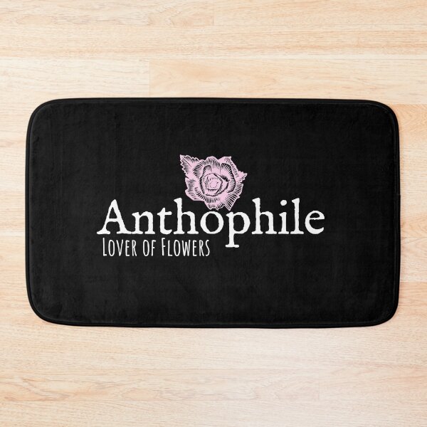 Item preview, Anthophile Flower Lover with Pink Rose designed and sold by IceCreamMuseum.