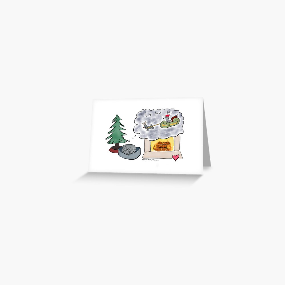 Jack - Christmas Dreams Greeting Card