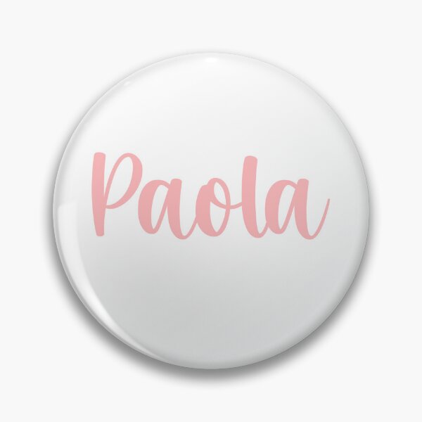 Artikelvorschau, Paola - Pink Custom Name entworfen und verkauft von Plant Life Studio.