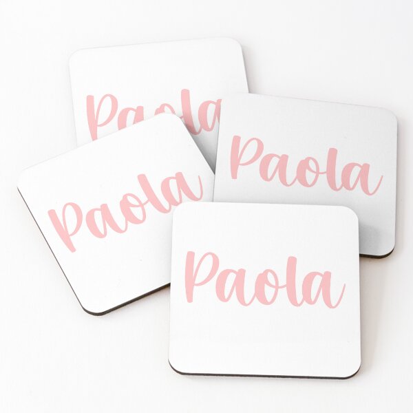 Item preview, Paola - Pink Custom Name  designed and sold by Plant Life  Studio.