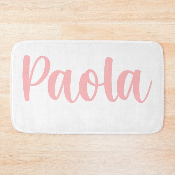 Aperçu de l'œuvre Paola - Pink Custom Name créée et vendue par Plant Life Studio.