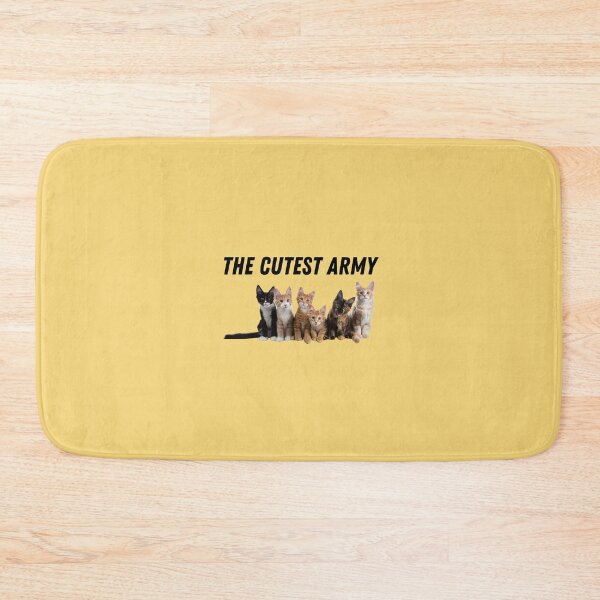 Item preview, Cats -- the Cutest Army designed and sold by InkThinkArt.