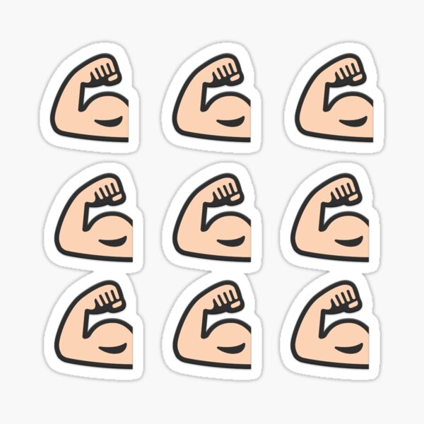 Pack d'emojis musculaires Sticker