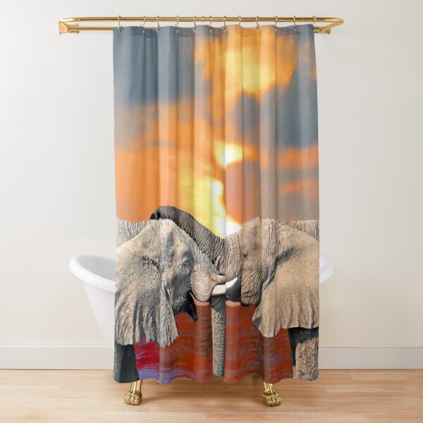 Item preview, Affectionate Elephants designed and sold by kristalcurt.
