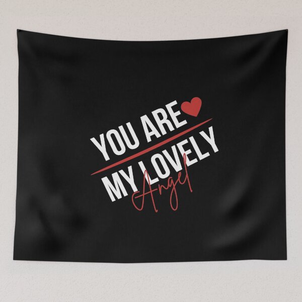 Item preview, You are My Lovely angel  designed and sold by behappysiempre.