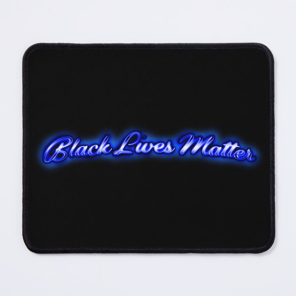 Item preview, BLM Blue Airbrush Text designed and sold by n rodriguez.