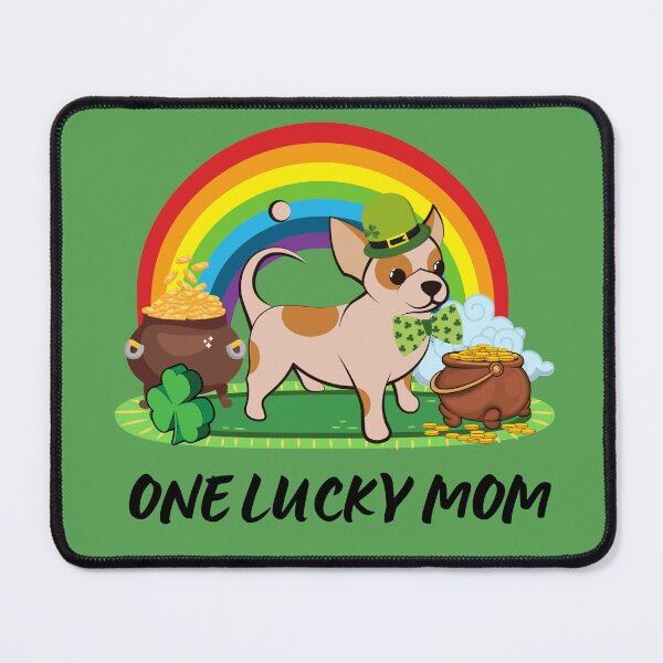 Item preview, One Lucky Dog Mom St Patricks Day Dog Lover Gift designed and sold by BronikowskiART.