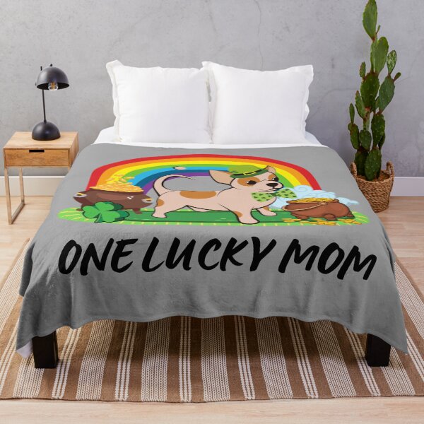 Item preview, One Lucky Dog Mom St Patricks Day Dog Lover Gift designed and sold by BronikowskiART.
