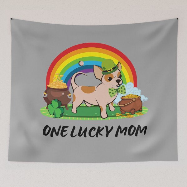 Item preview, One Lucky Dog Mom St Patricks Day Dog Lover Gift designed and sold by BronikowskiART.