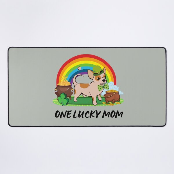 Item preview, One Lucky Dog Mom St Patricks Day Dog Lover Gift designed and sold by BronikowskiART.