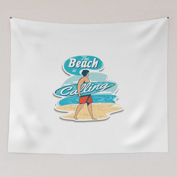 Item preview, Beach is calling designed and sold by Fox Big Shop.