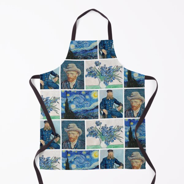 Item preview, Vincent van Gogh - Starry Night -Irises-Postman-Self-Portrait designed and sold by TeeARTHY.