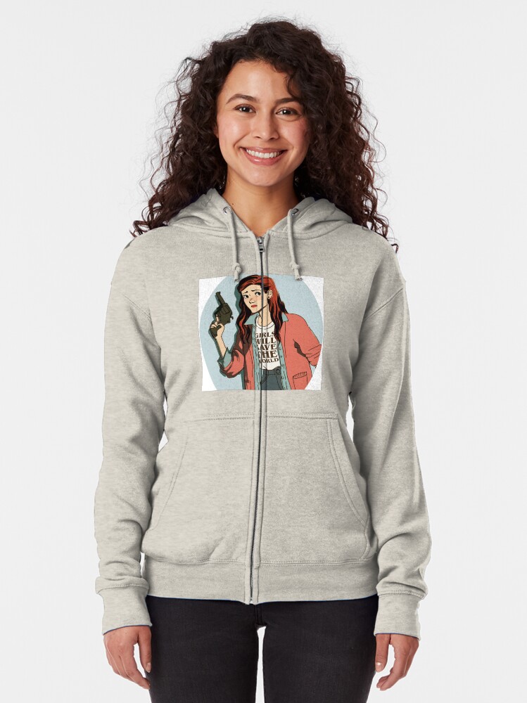 stranger things zipper hoodie