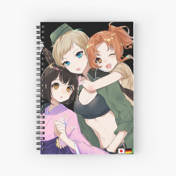 AXIS POWER HETALIA ITALIA NOTE BOOK BLOCCO 10 X 7 CM 
