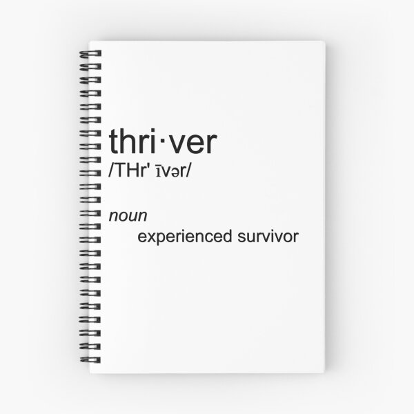 Item preview, | Thriver | Experienced Survivor | designed and sold by thrivelife.