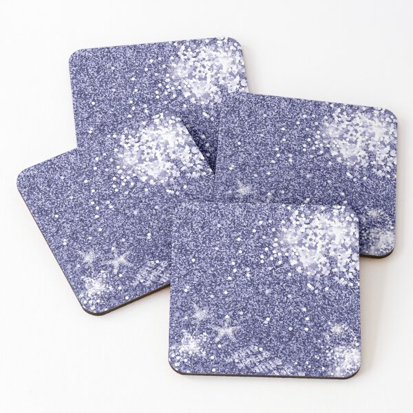 Item preview, Pantone Winkle Winkle Very Peri Star Print designed and sold by ClaudiaFlores.