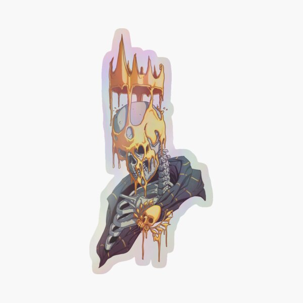 MIDAS skull print gimmick L/S T-shirt 