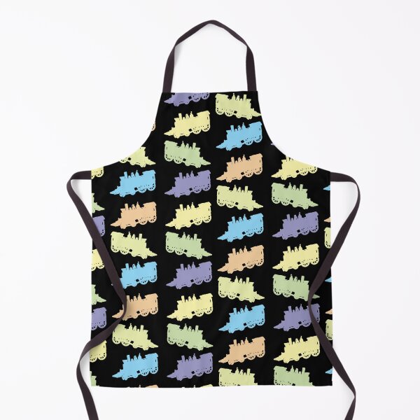 Item preview, Locomotive Train Cab Rainbow Pattern designed and sold by Chubuter.
