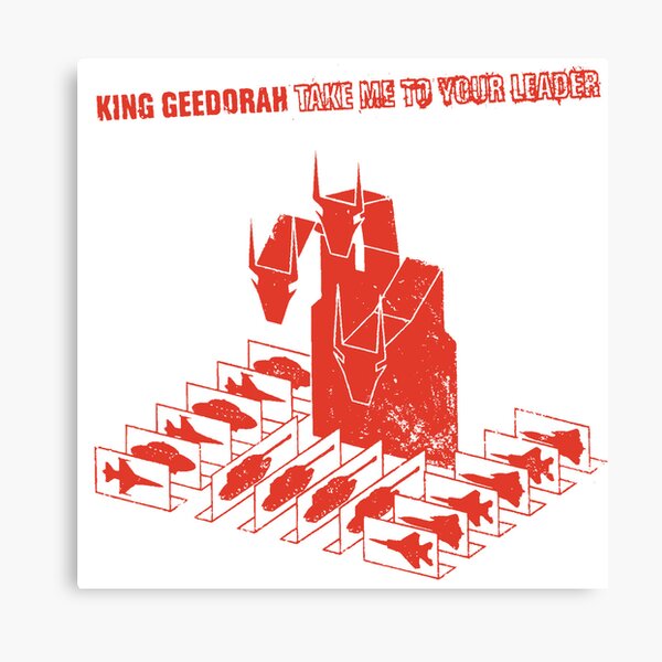 Aperçu de l'œuvre roi geedorah emmène-moi à ton chef (rouge) créée et vendue par Joshua-hopkins.