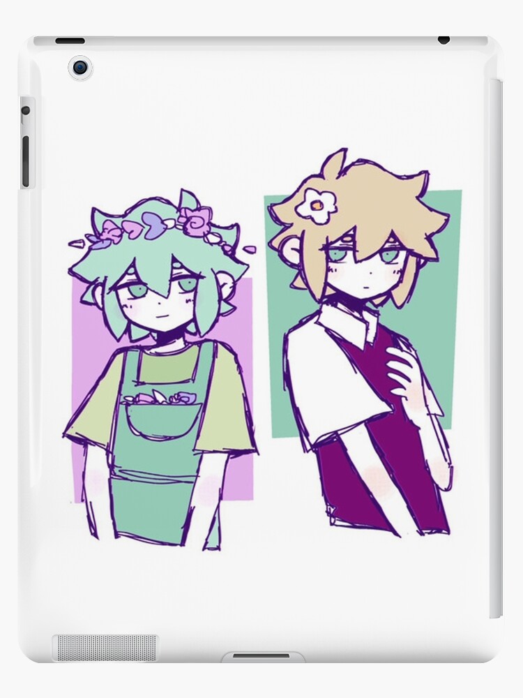 Omori Basil And Folower Sticker - Omori Basil And Folower Poster | Greeting  Card