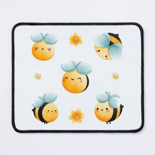 Item preview, Kawaii Bees Watercolor Pack designed and sold by DaisyPaints.