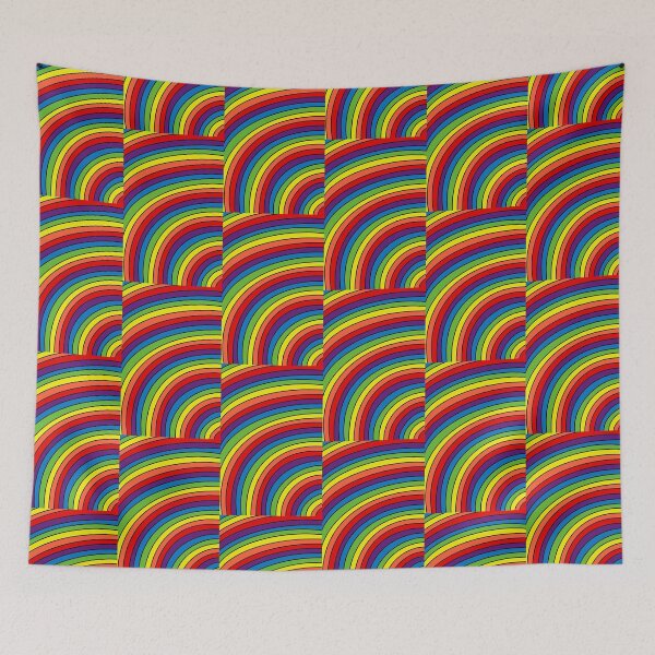 Item preview, Sound Waves Rainbow designed and sold by Owen1976.