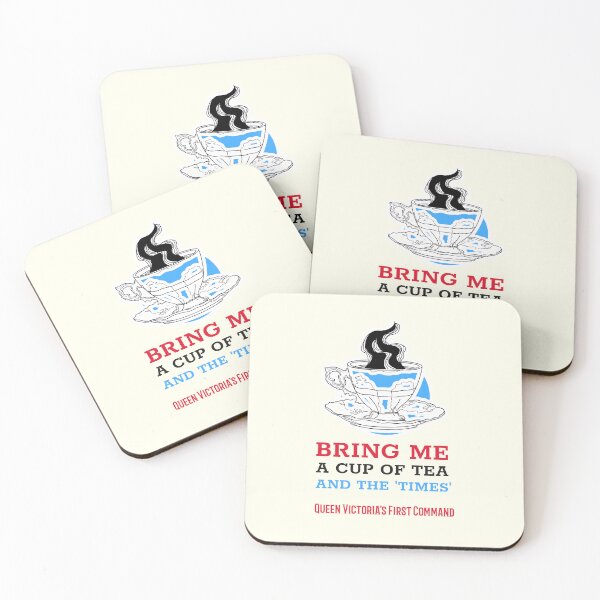 Item preview, Queen Victoria Bring Me a Cup of Tea and the Times designed and sold by IceCreamMuseum.