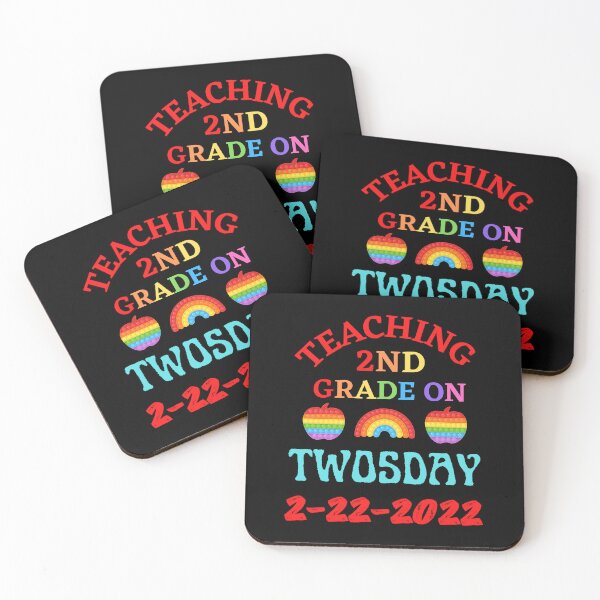 Item preview, Teaching Second Grade On Twosday designed and sold by WoodburyLake.