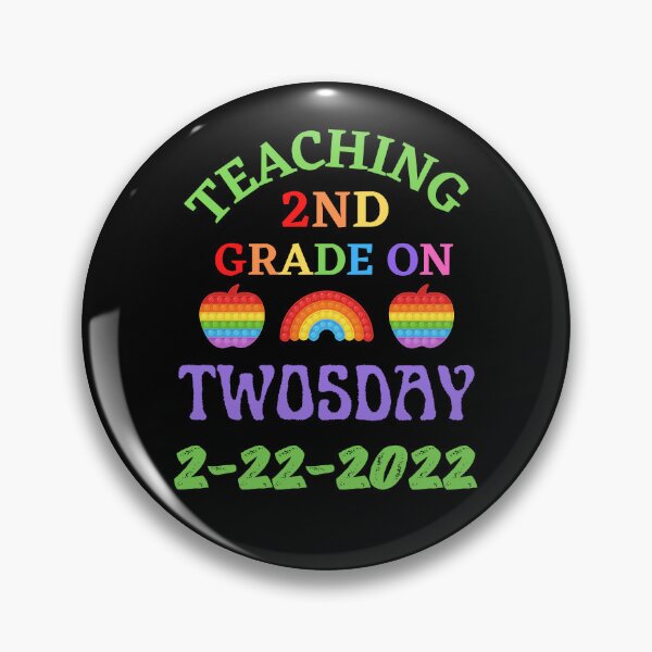 Item preview, Teaching Second Grade On Twosday designed and sold by WoodburyLake.